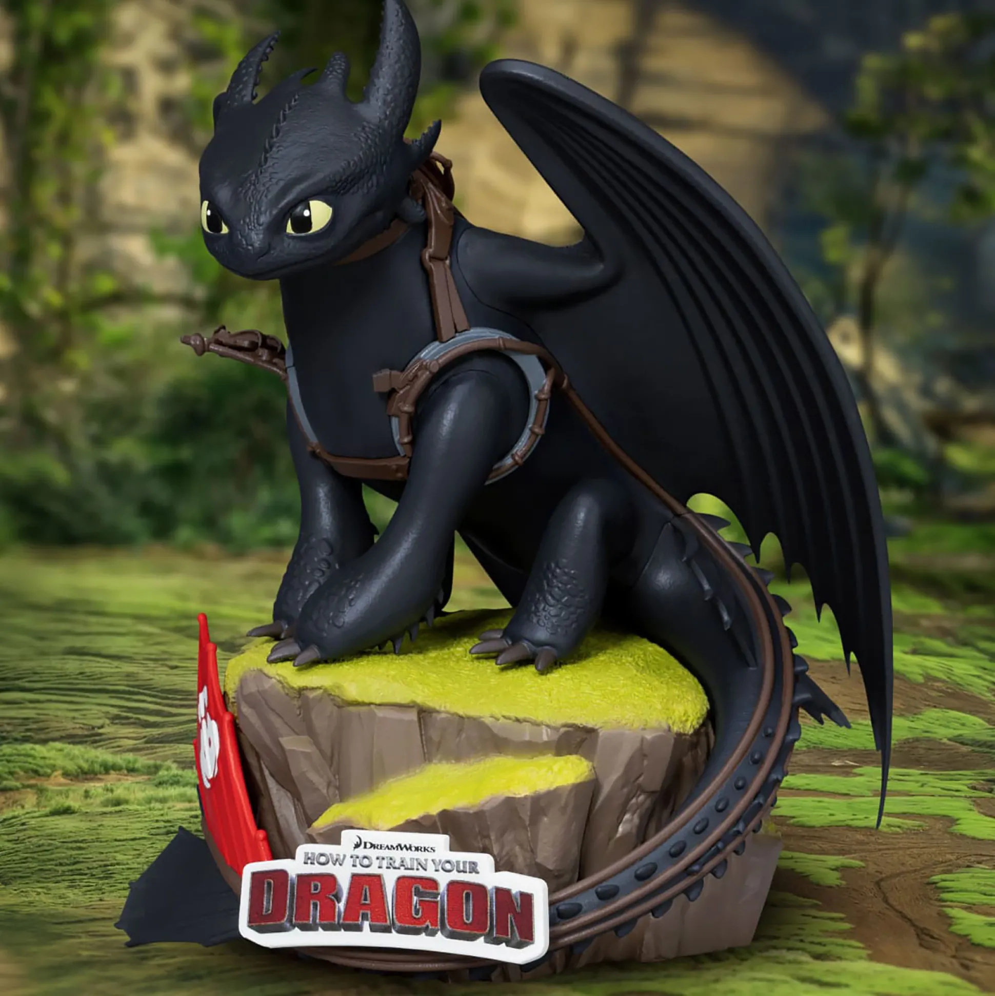 Hoe tem je een draak - Tandloos D-Stage Diorama Figuur