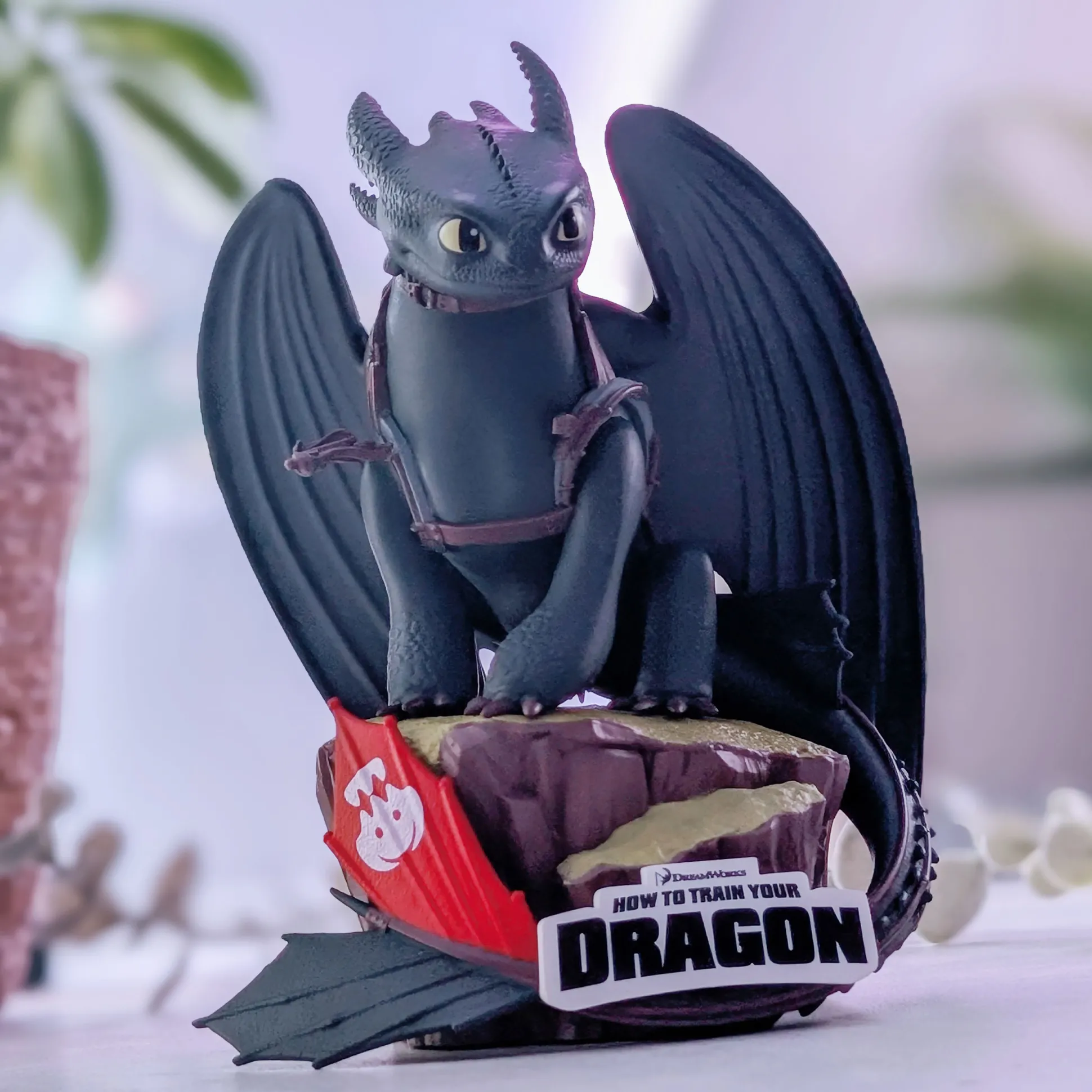 Hoe tem je een draak - Tandloos D-Stage Diorama Figuur