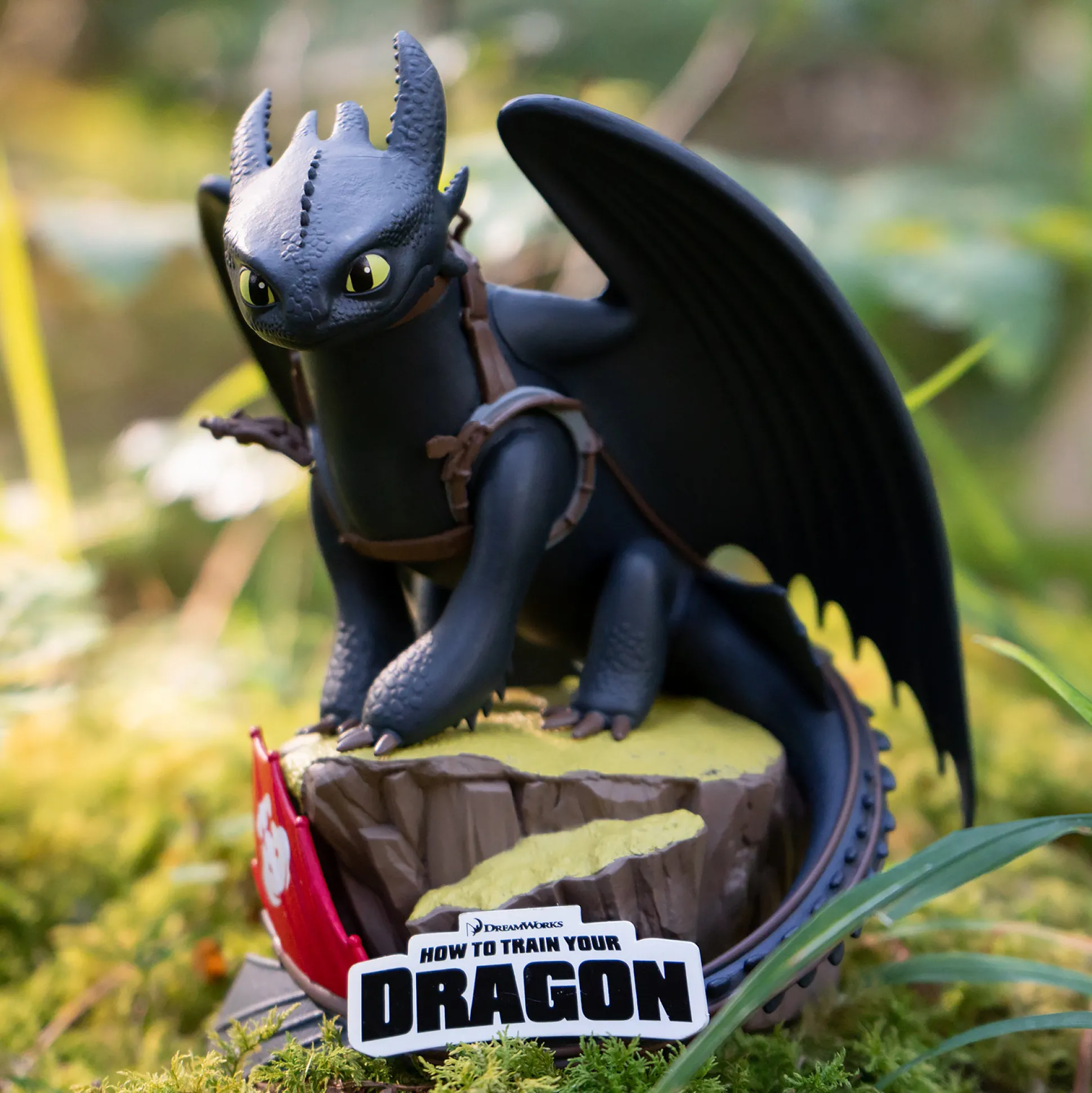 Hoe tem je een draak - Tandloos D-Stage Diorama Figuur