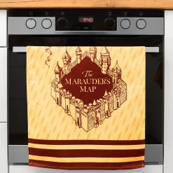 Hogwarts en Marauder's Map Theedoeken Set - Harry Potter