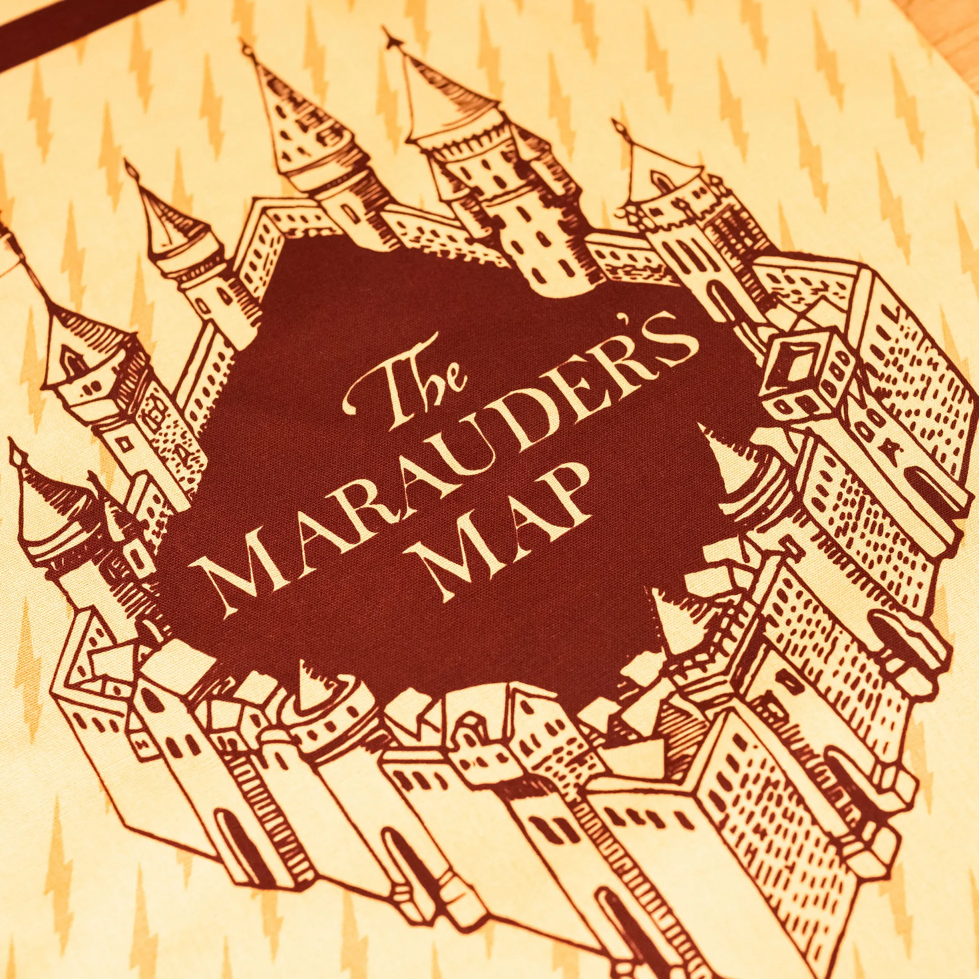 Hogwarts en Marauder's Map Theedoeken Set - Harry Potter