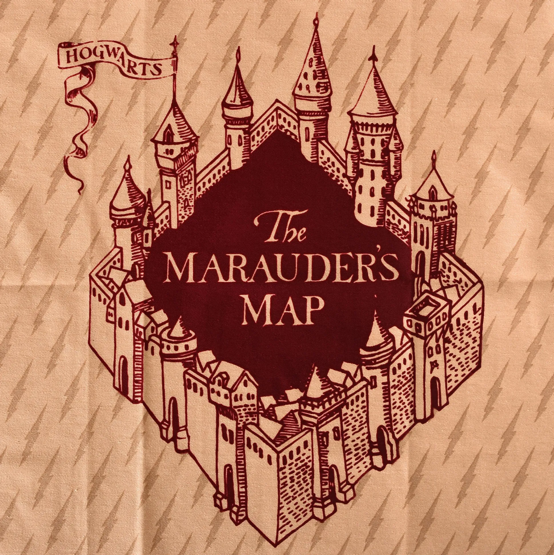 Hogwarts en Marauder's Map Theedoeken Set - Harry Potter