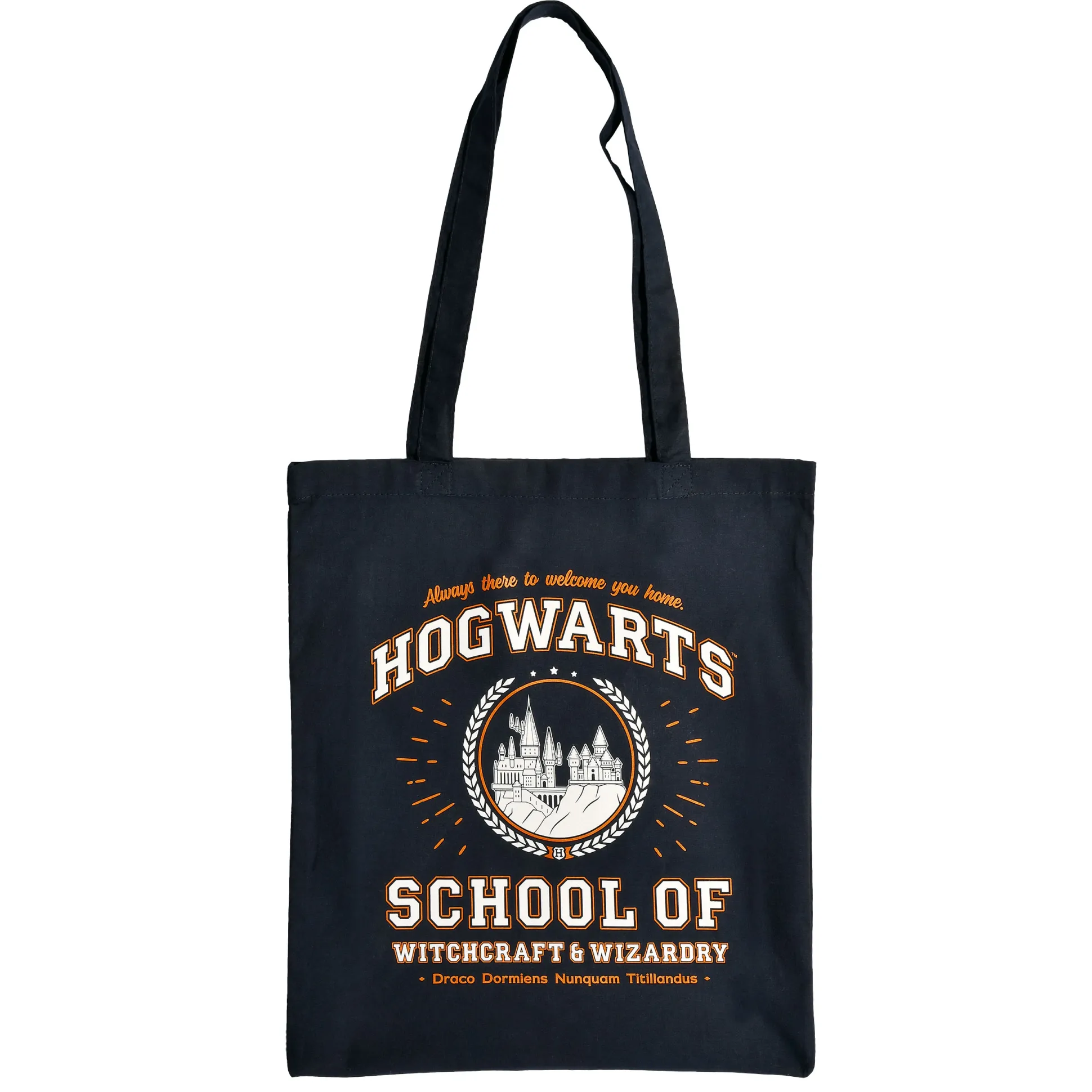 Hogwarts School Jute Tas Blauw - Harry Potter