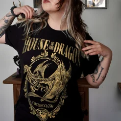 House of the Dragon - Fire Made Flesh T-shirt zwart