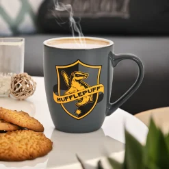 Huffelpuf Logo Mok grijs - Harry Potter