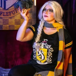Hufflepuff Wapenschild Pyjama zwart - Harry Potter