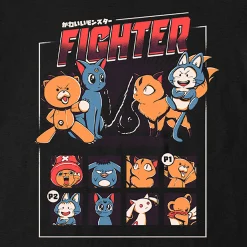 Ilustrata - Anime Fighter T-shirt zwart