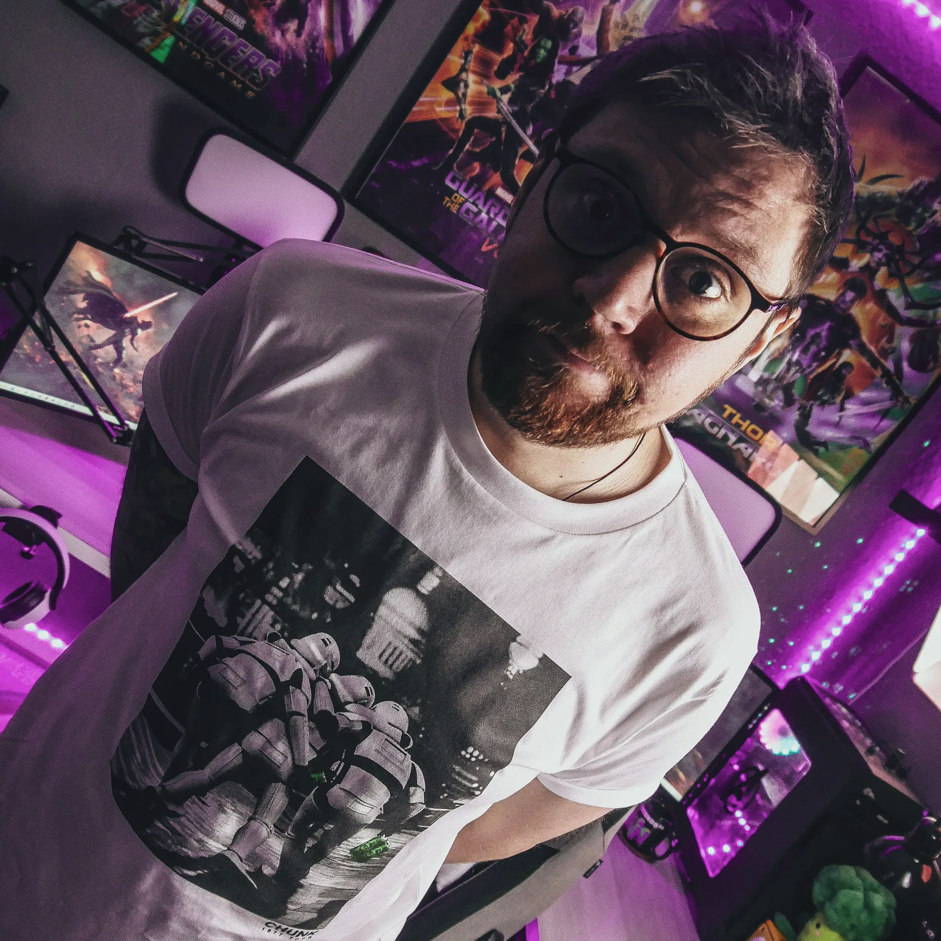 Imperial Fighters at Night T-Shirt voor Star Wars Fans