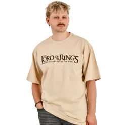 In de Ban van de Ring - Fellowship Rohan en Gondor Oversized T-Shirt beige