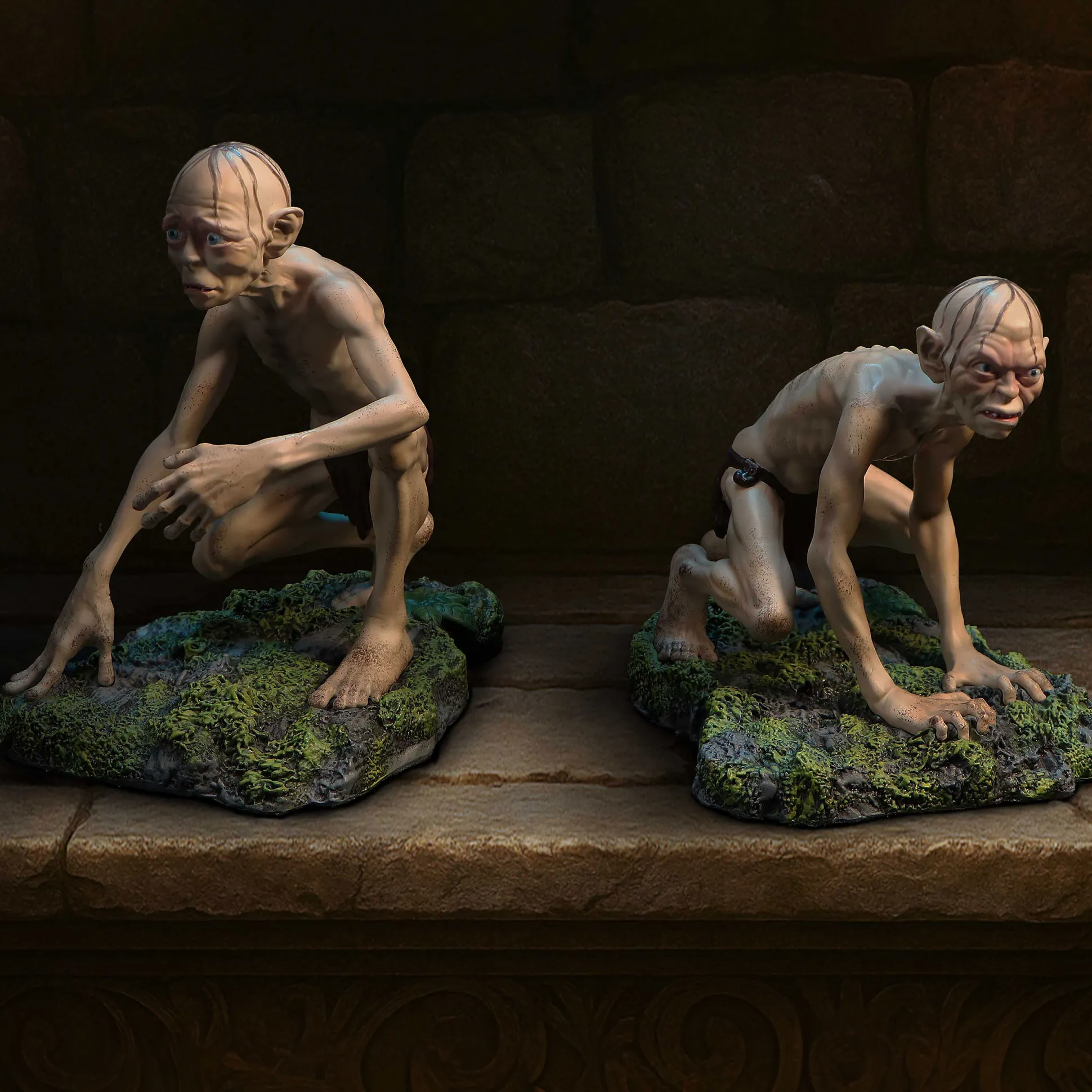 In de Ban van de Ring - Gollum en Sméagol Figuren Set