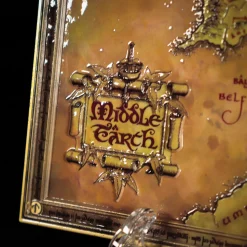 In de Ban van de Ring - Kaart van Midden-aarde Replica Beperkte Oplage