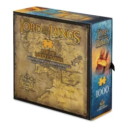 In de Ban van de Ring - Kaart van Midden-aarde Puzzel