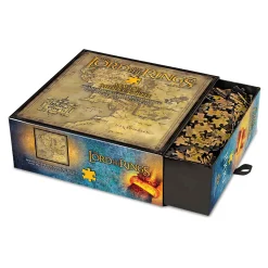 In de Ban van de Ring - Kaart van Midden-aarde Puzzel