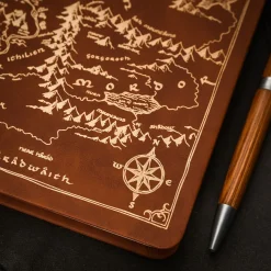 In de Ban van de Ring - Midden-aarde Kaart Notitieboek