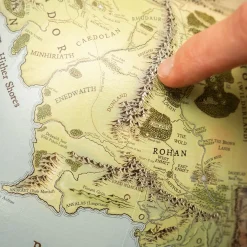 In de Ban van de Ring - Midden-aarde Globe met Licht 30cm