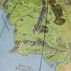 In de Ban van de Ring - Midden-aarde Globe met Licht 30cm