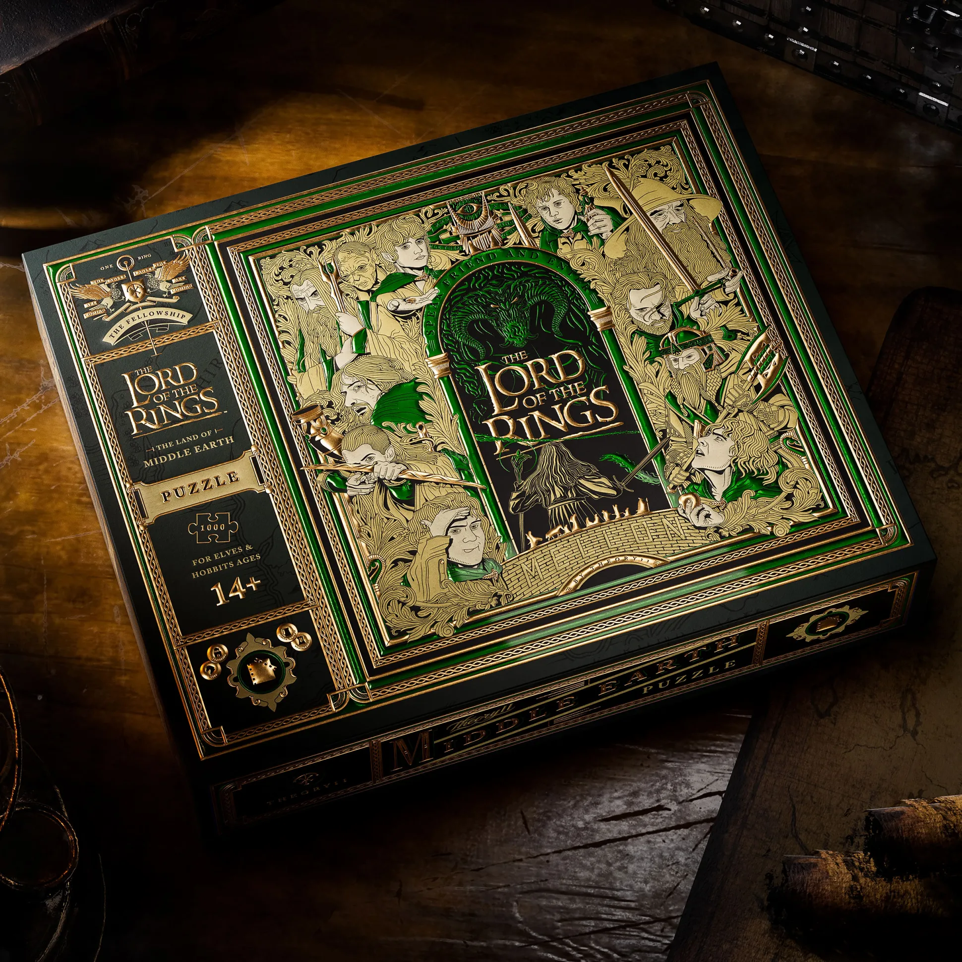 In de Ban van de Ring - Poort naar Midden-aarde Premium Puzzel