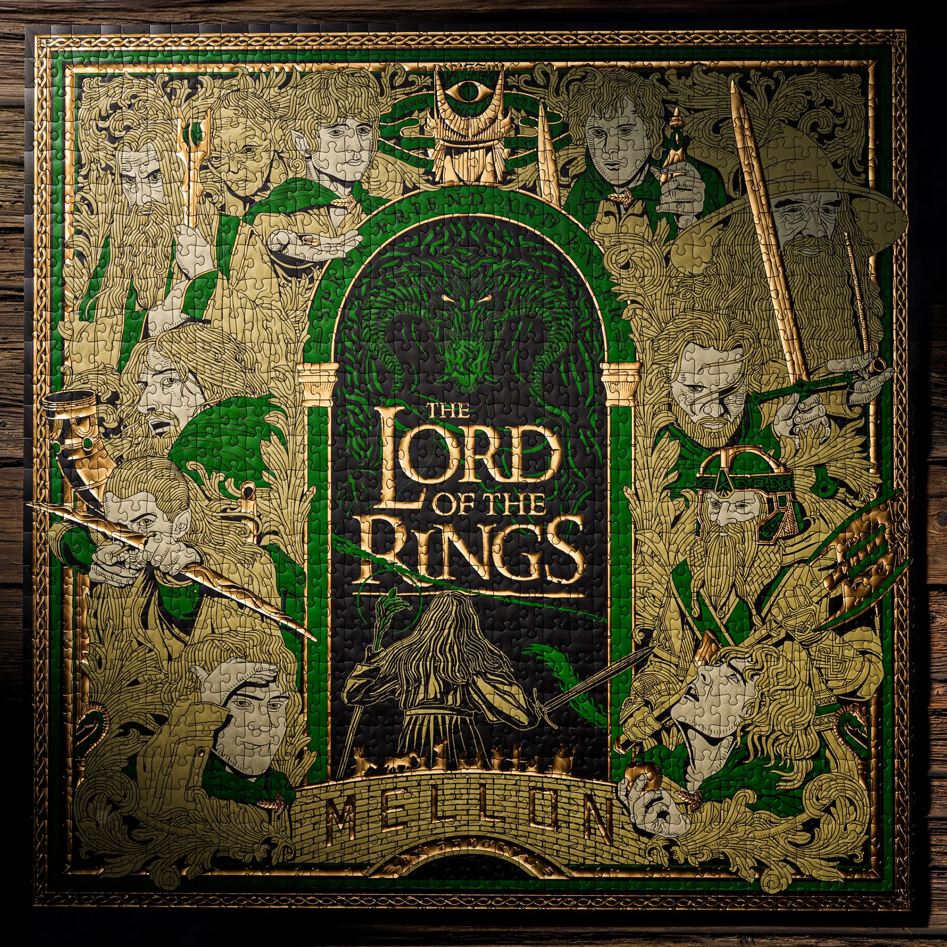 In de Ban van de Ring - Poort naar Midden-aarde Premium Puzzel