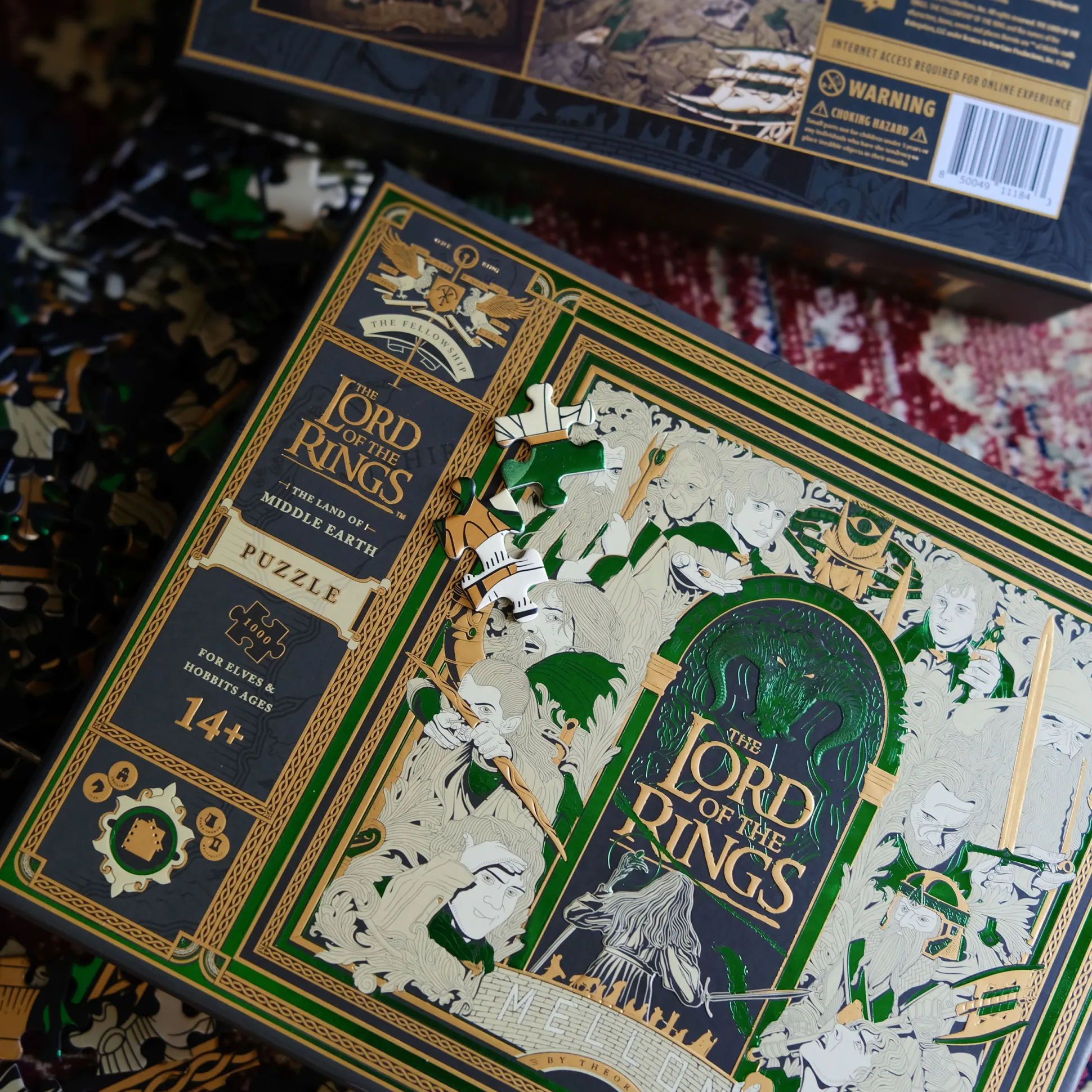 In de Ban van de Ring - Poort naar Midden-aarde Premium Puzzel