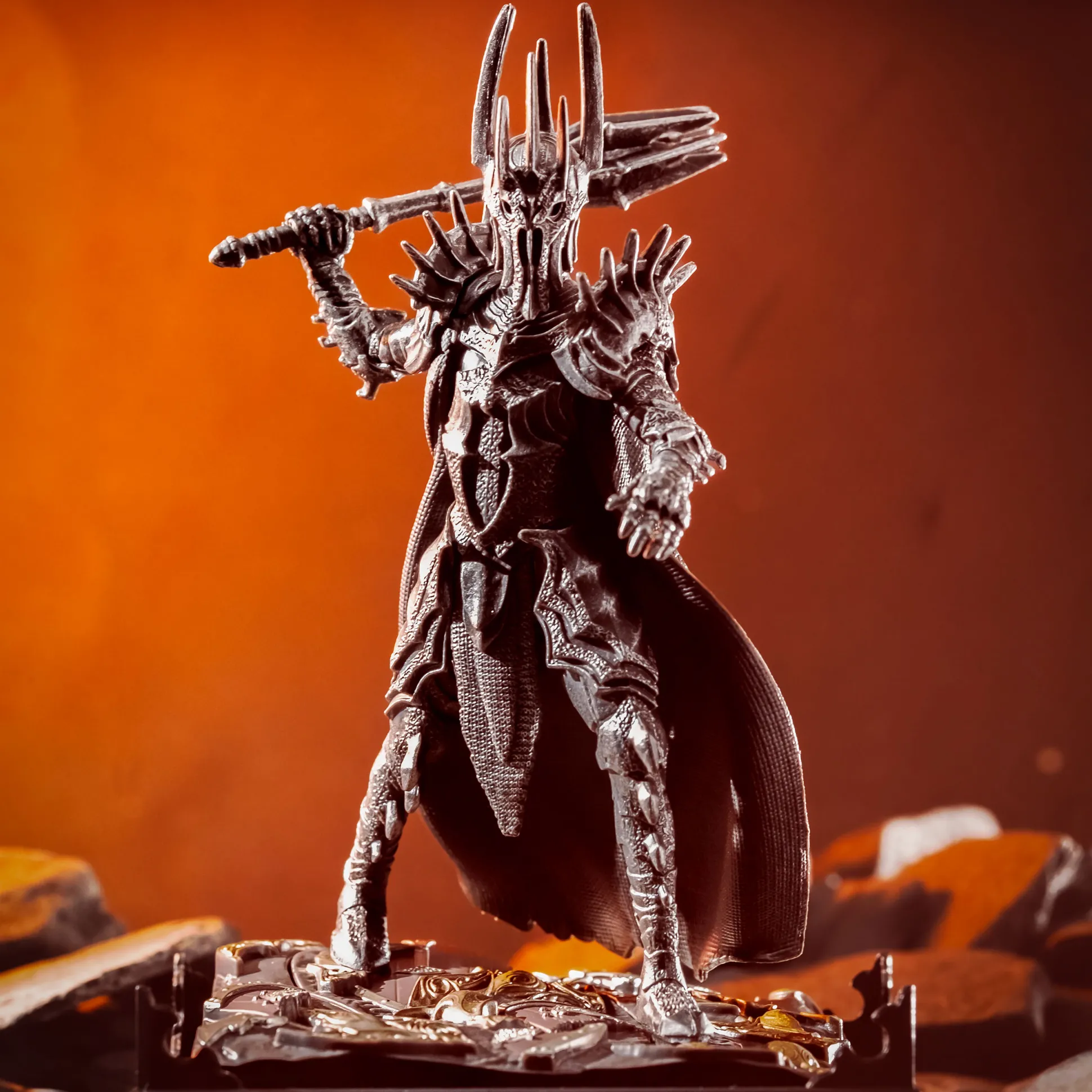 In de Ban van de Ring - Sauron Diorama Figuur
