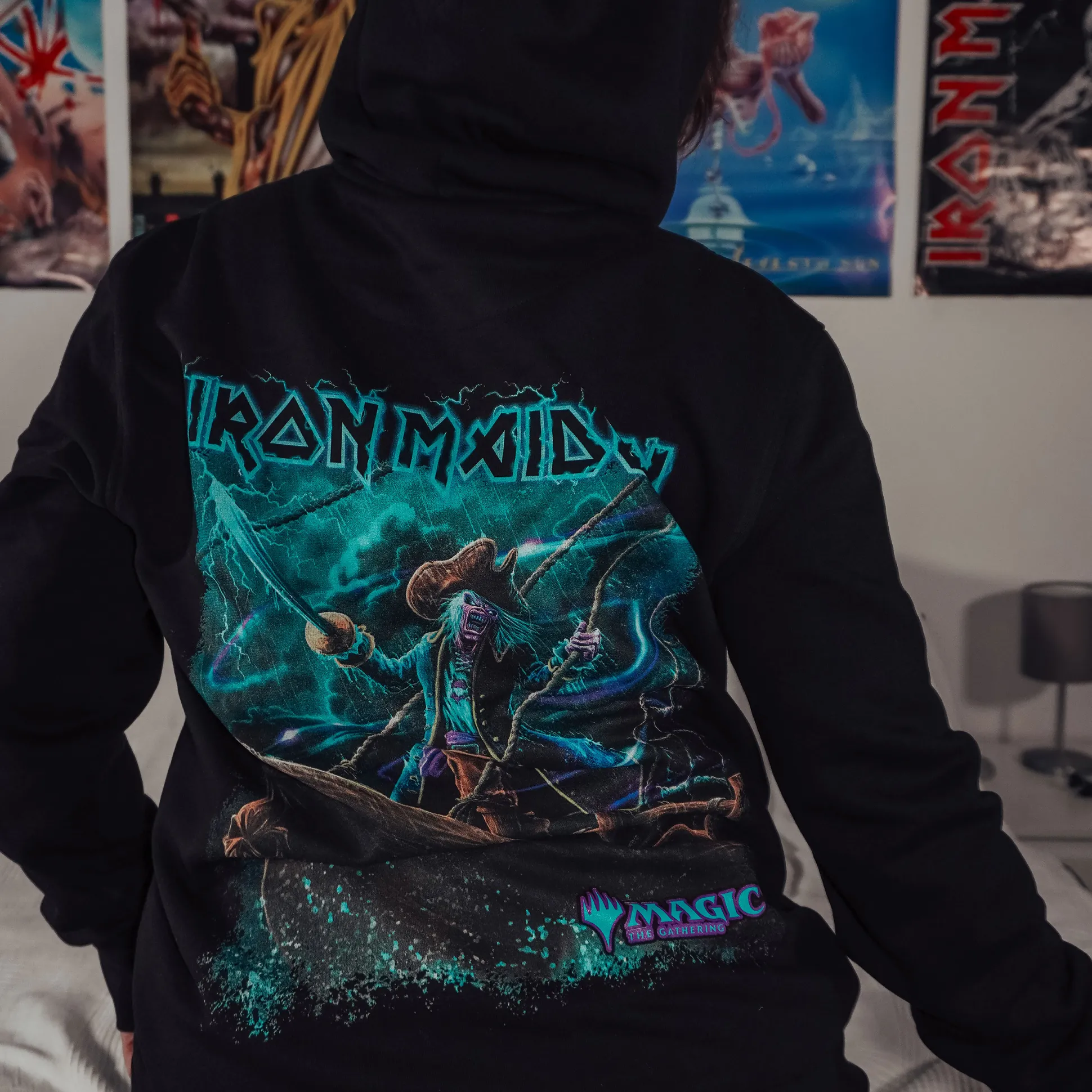 Iron Maiden - Magic Captain N'Ghathrod hoodie zwart