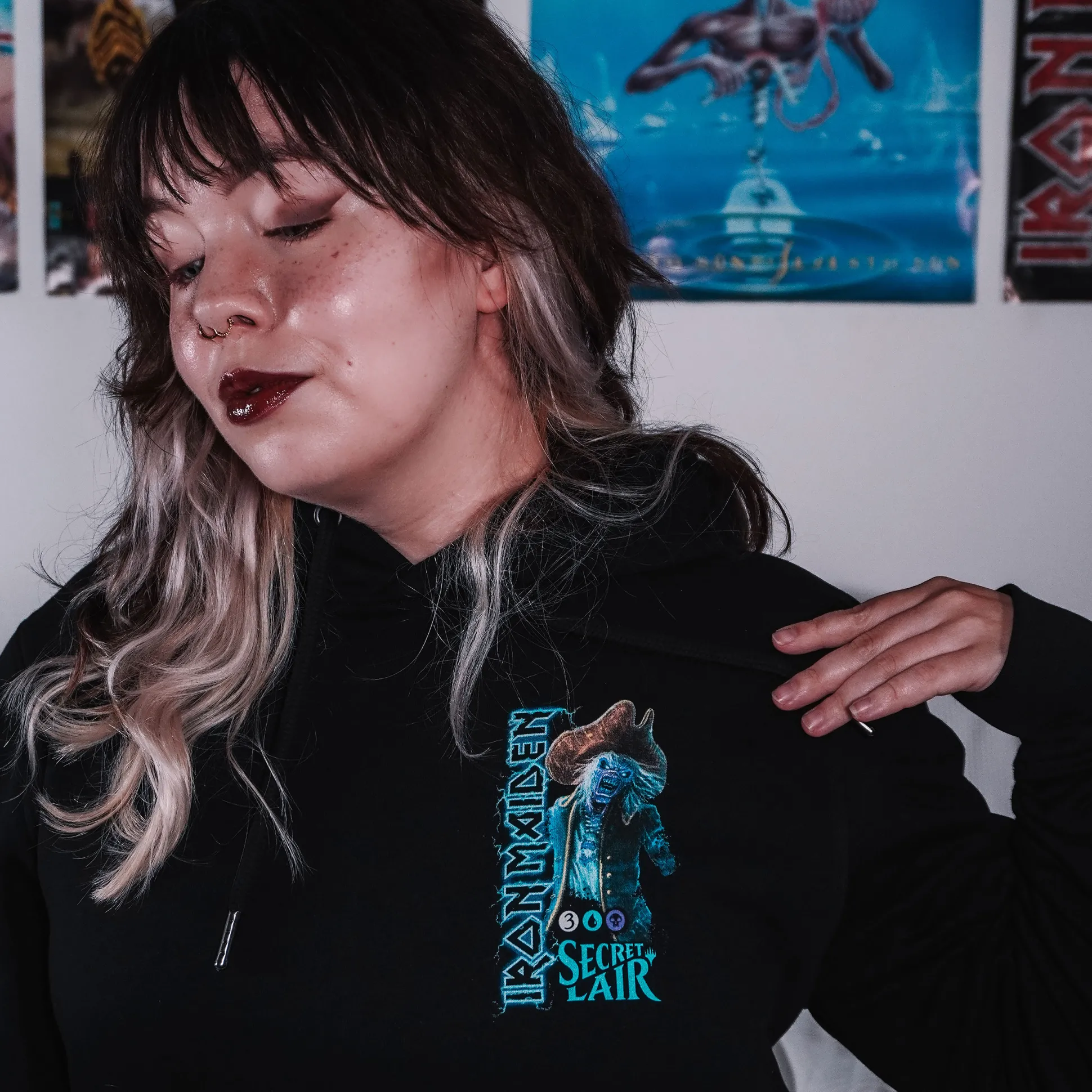 Iron Maiden - Magic Captain N'Ghathrod hoodie zwart