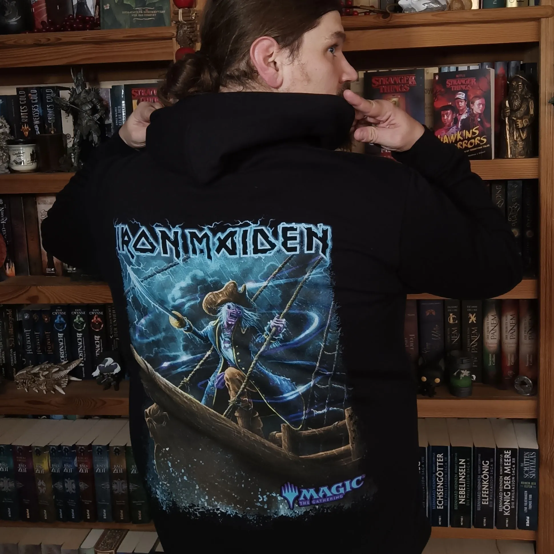 Iron Maiden - Magic Captain N'Ghathrod hoodie zwart