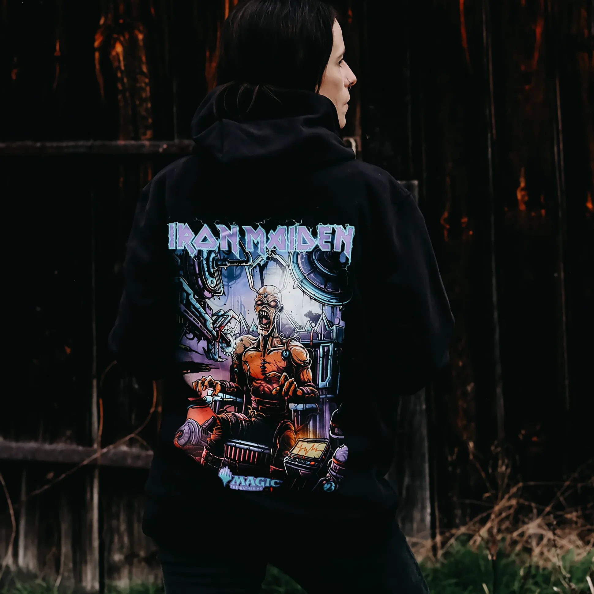 Iron Maiden - Magic Minocrank Hoodie zwart