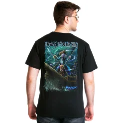 Iron Maiden - Magic: The Gathering Captain N'Ghathrod T-shirt zwart