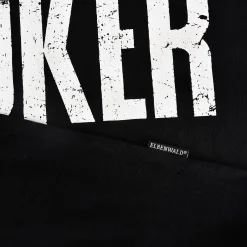 Joker Distressed Logo T-Shirt Zwart