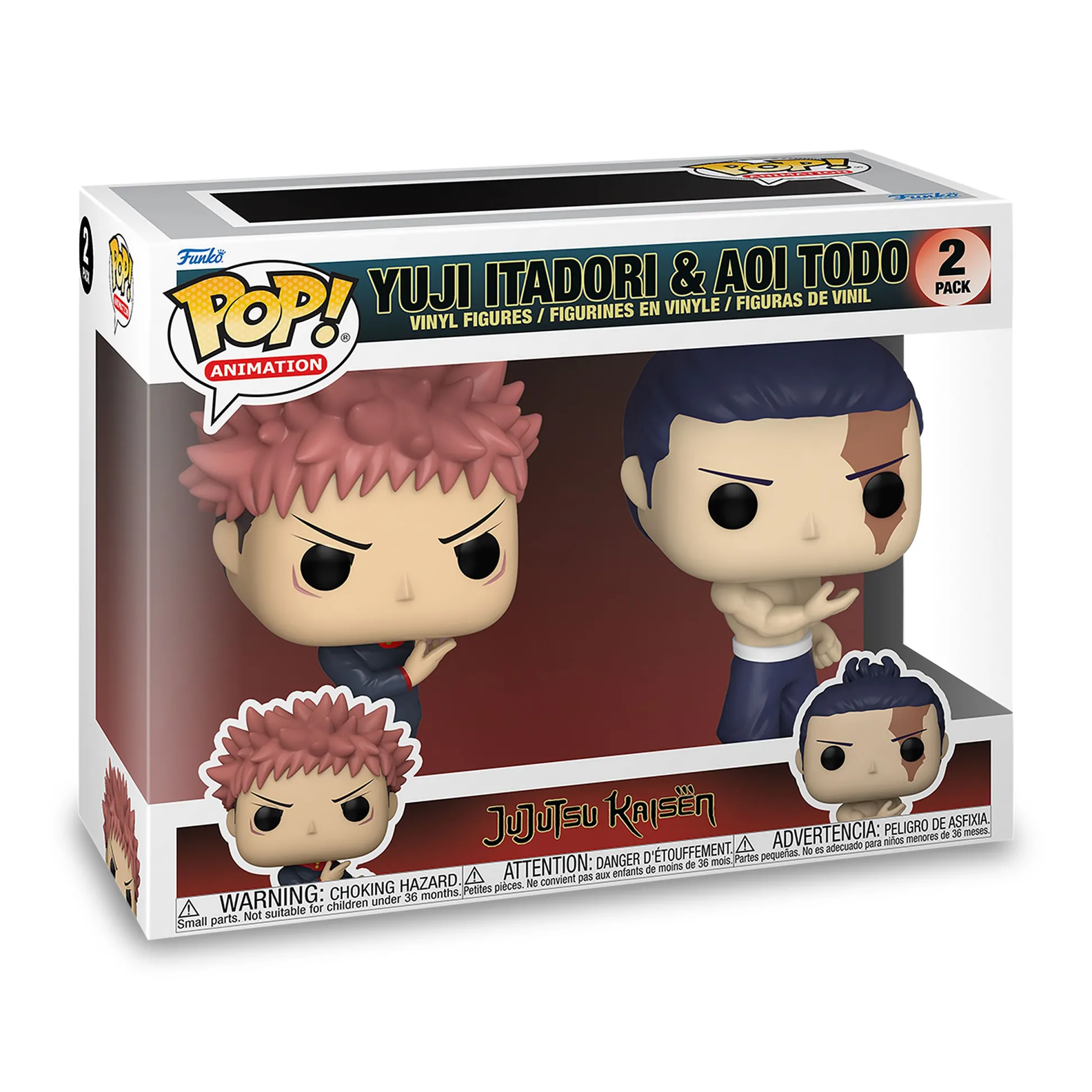 Jujutsu Kaisen - Itadori & Todo Funko Pop Figuurtjes Set