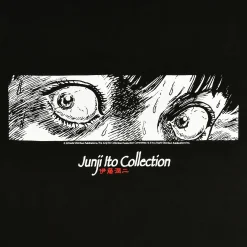Junji Ito - Ogen T-shirt zwart