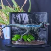 Jurassic Park - Blauwe Velociraptor Diorama Figuur