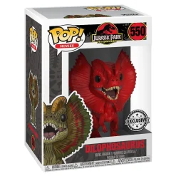 Jurassic Park - Dilophosaurus Rode Funko Pop Figuur