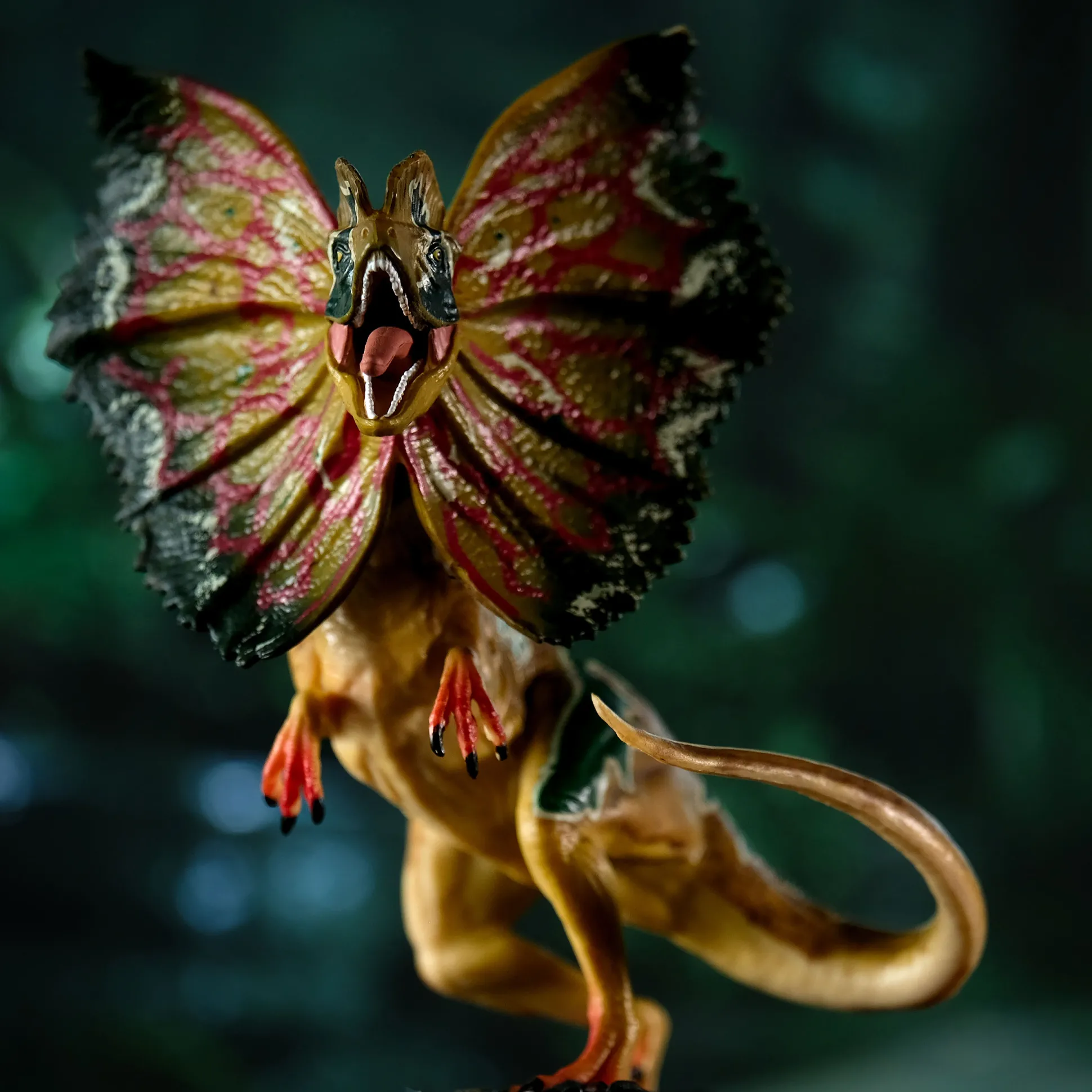 Jurassic Park - Dilophosaurus Figuur