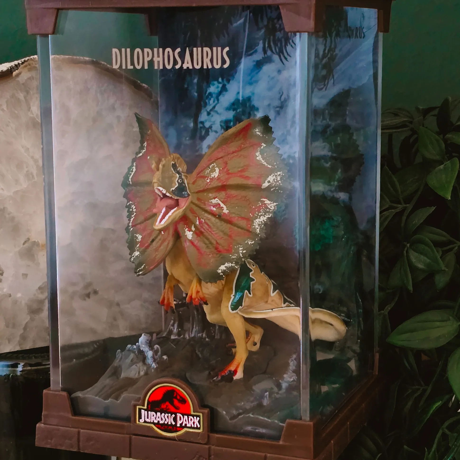 Jurassic Park - Dilophosaurus Figuur