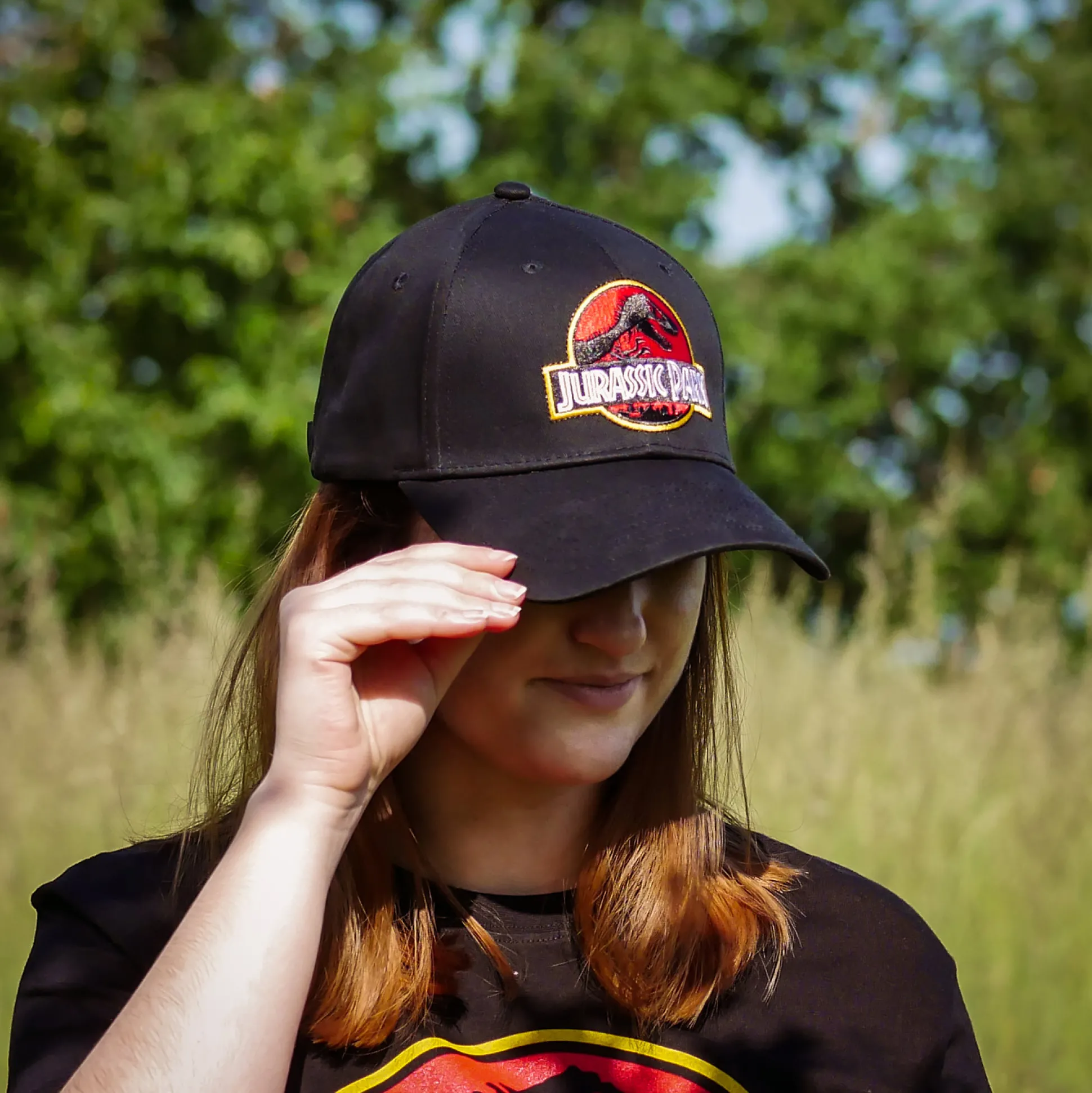 Jurassic Park - Film Logo Baseball Cap Zwart