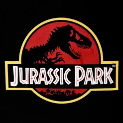 Jurassic Park - Film Logo Hoodie Zwart