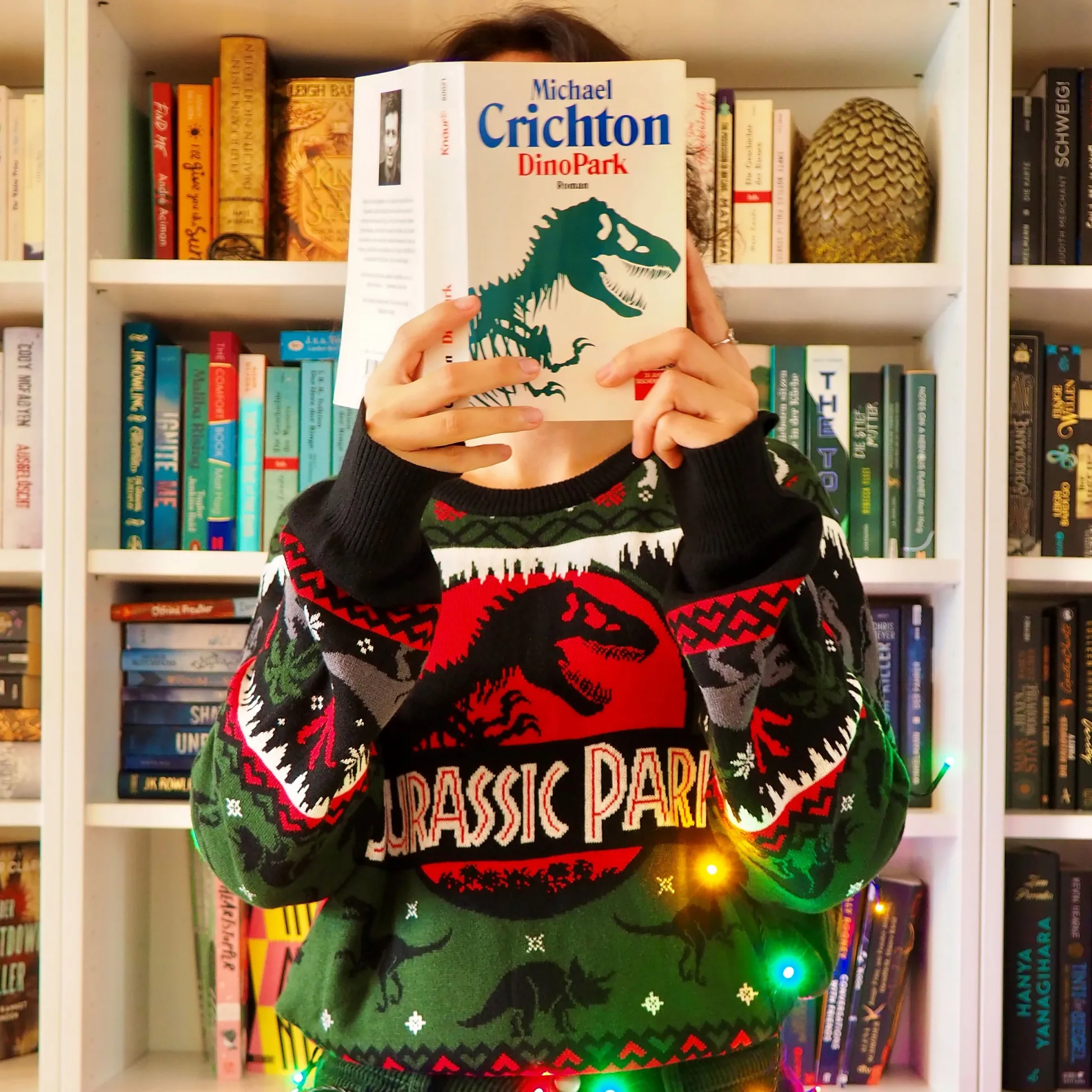 Jurassic Park - Logo Gebreide Trui