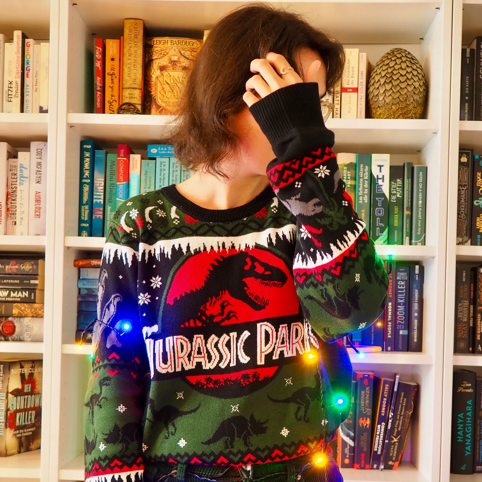 Jurassic Park - Logo Gebreide Trui