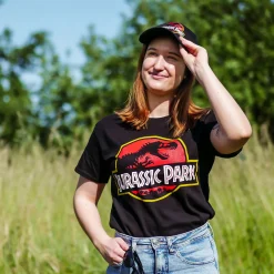 Jurassic Park - Logo T-shirt zwart