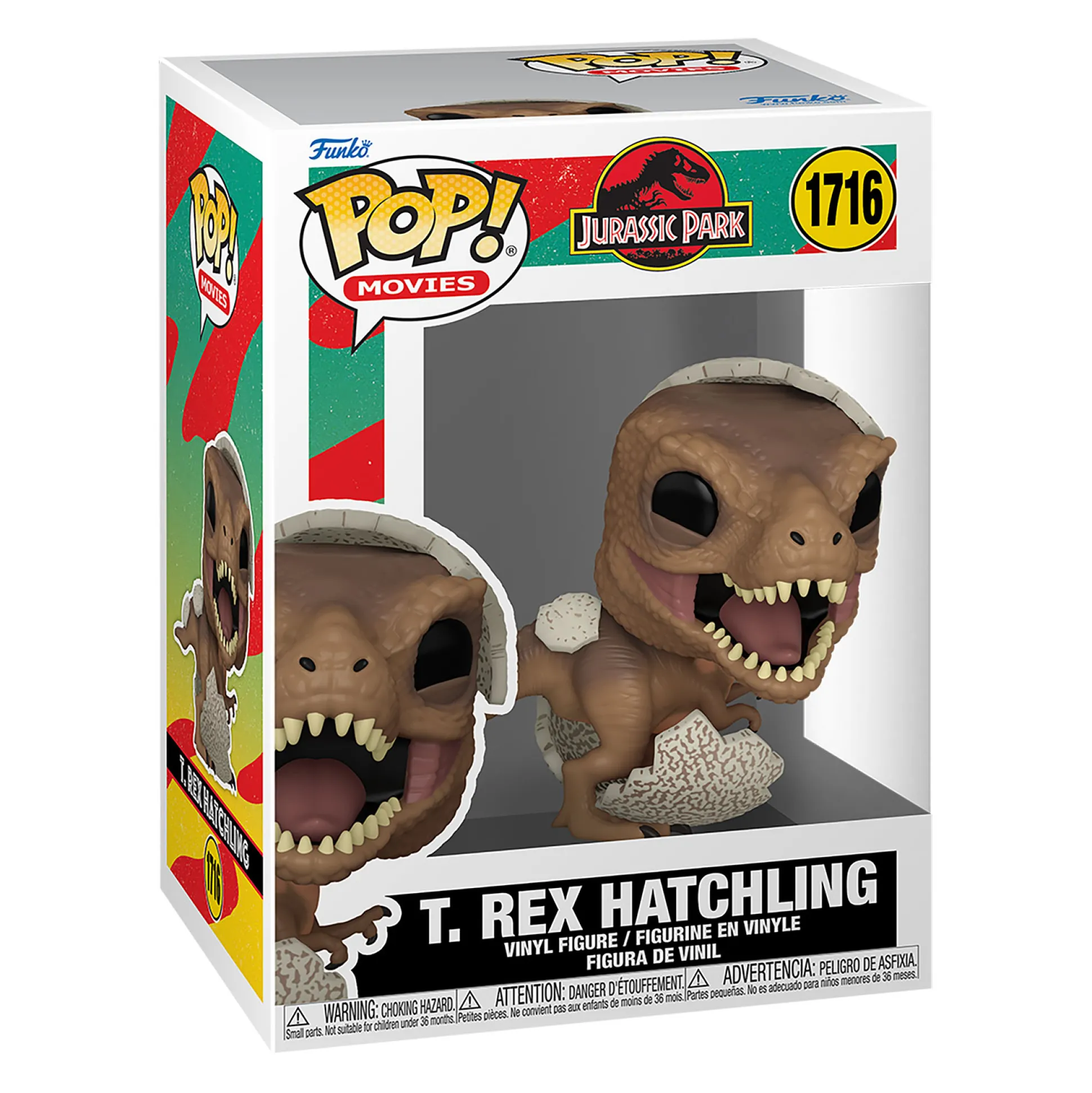 Jurassic Park - Uitkomende T-Rex Funko Pop Figuur