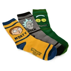 Karakters Sokken 3-Pack in Geschenkdoos - Rick en Morty