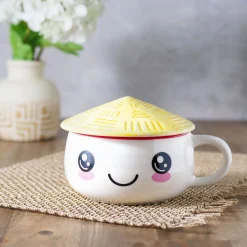 Kawaii Beker met deksel voor Anime Fans
