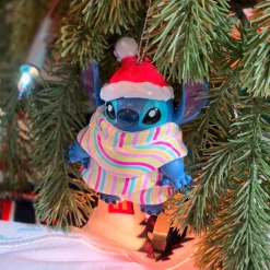 Kerstboomversiering Stitch met sjaal - Lilo & Stitch