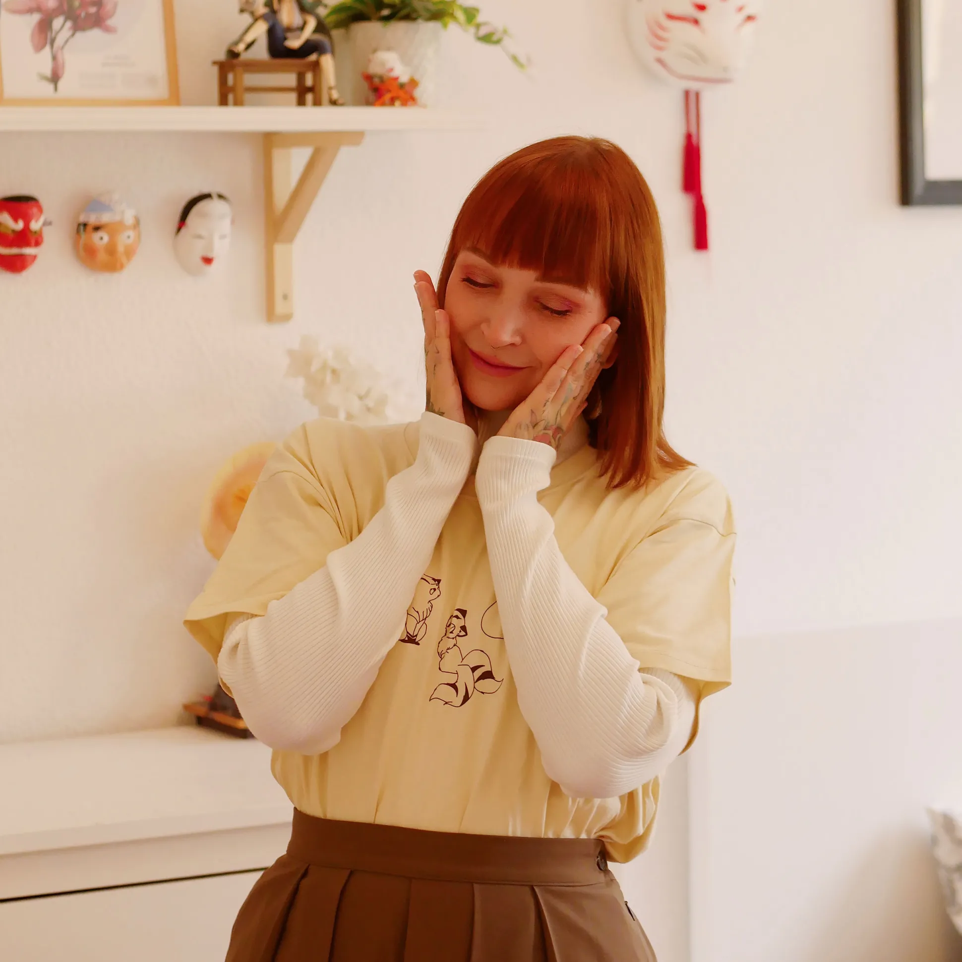 Kirara T-shirt voor Inuyasha-fans