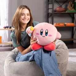 Kirby met Toverstaf - Mocchi-Mocchi Pluche Figuur