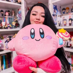 Kirby met Toverstaf - Mocchi-Mocchi Pluche Figuur