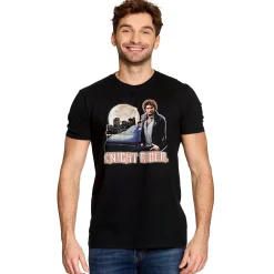 Knight Rider - Michael & Car T-shirt zwart