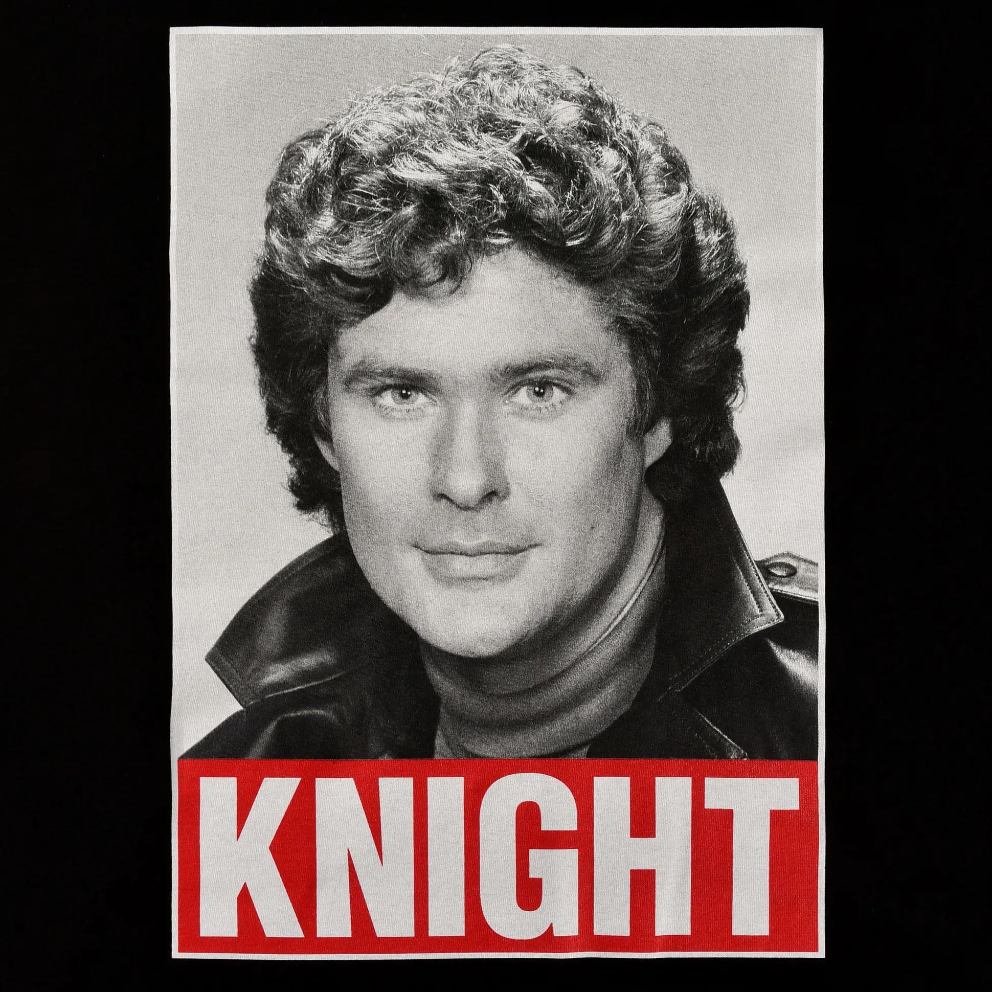 Knight Rider - Michael Knight T-Shirt zwart